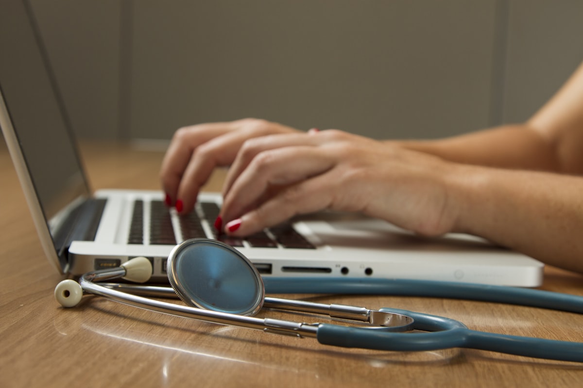 Healthcare team working together